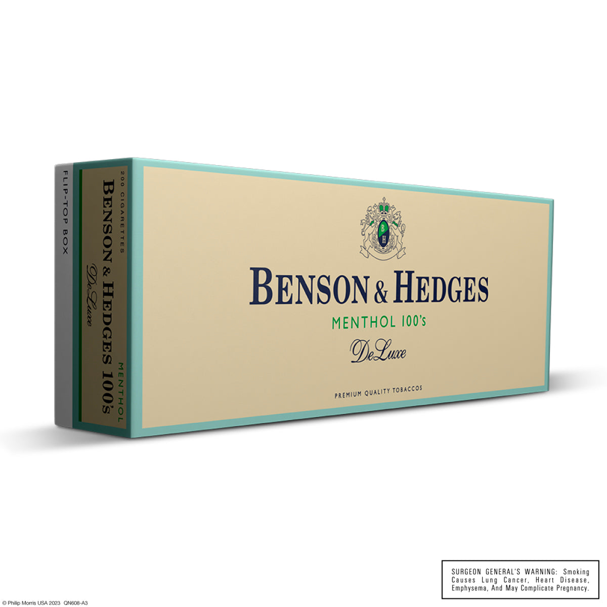 Benson & Hedges Deluxe Menthol 100s Box