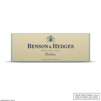 Benson & Hedges Deluxe Menthol 100s Box