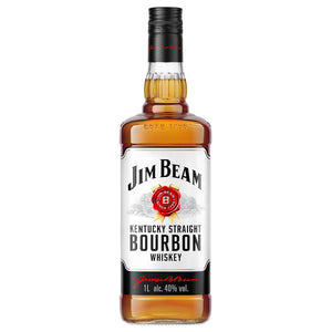 Jim Beam White Label Bourbon Whiskey