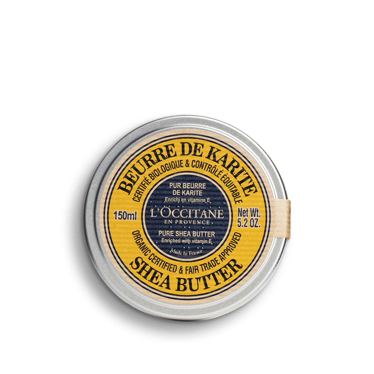 ORGANIC-CERTIFIED PURE SHEA BUTTER