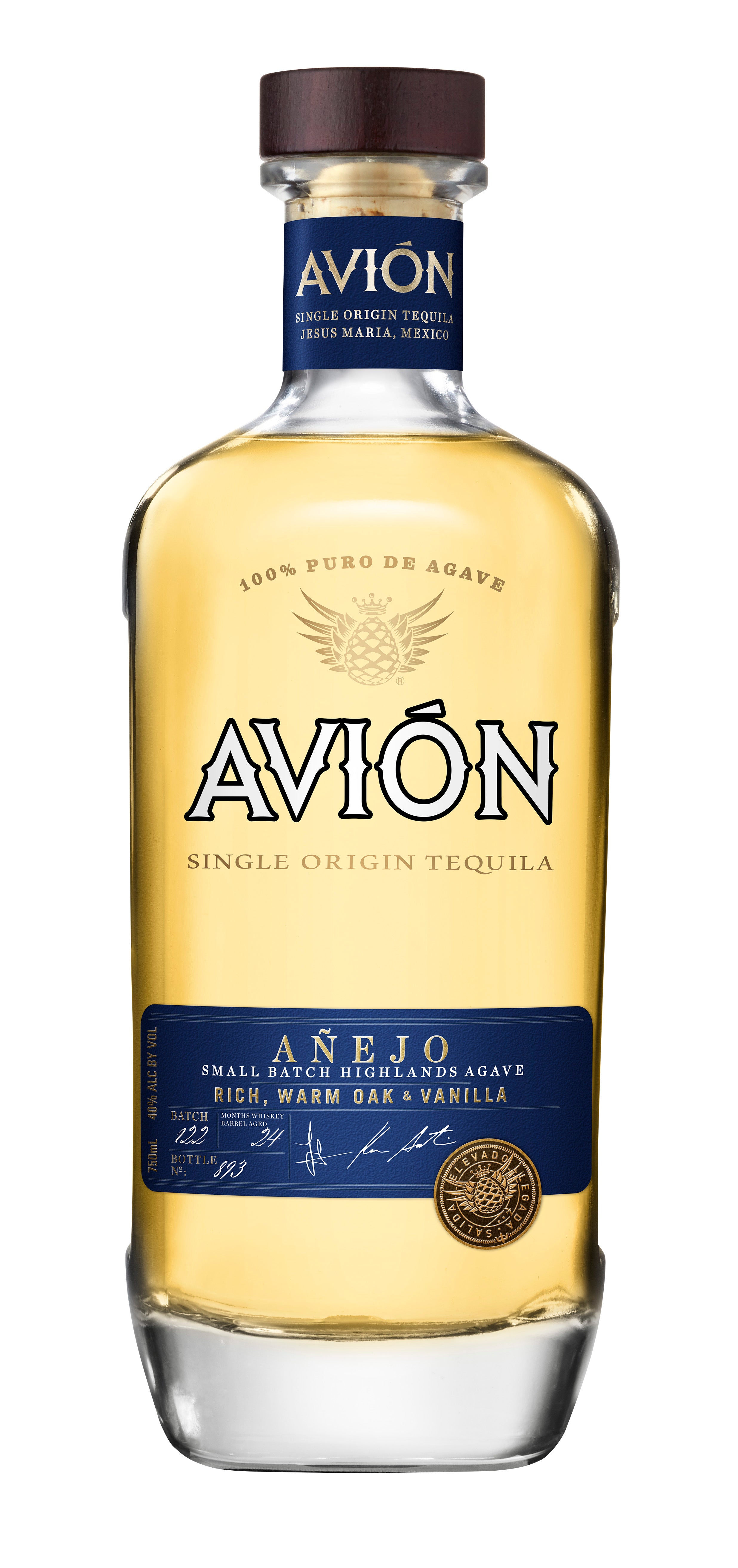 Avion Tequila Mexico Anejo 