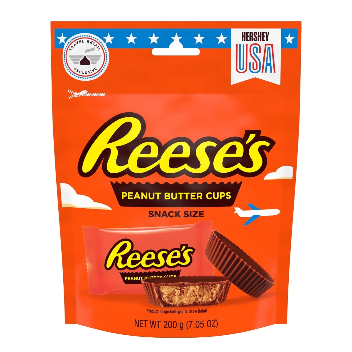 Reese's Milk Chocolate Peanut Butter Cups Miniatures Candy Snack Size Pouch 