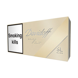 DAVIDOFF GOLD SLIMS