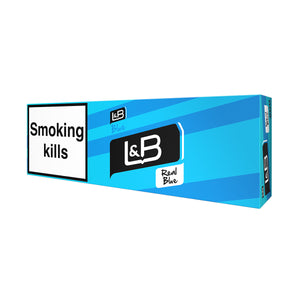 L&B Blue Real Blue KS Bx 10/20 Cart (MAN) HWDF