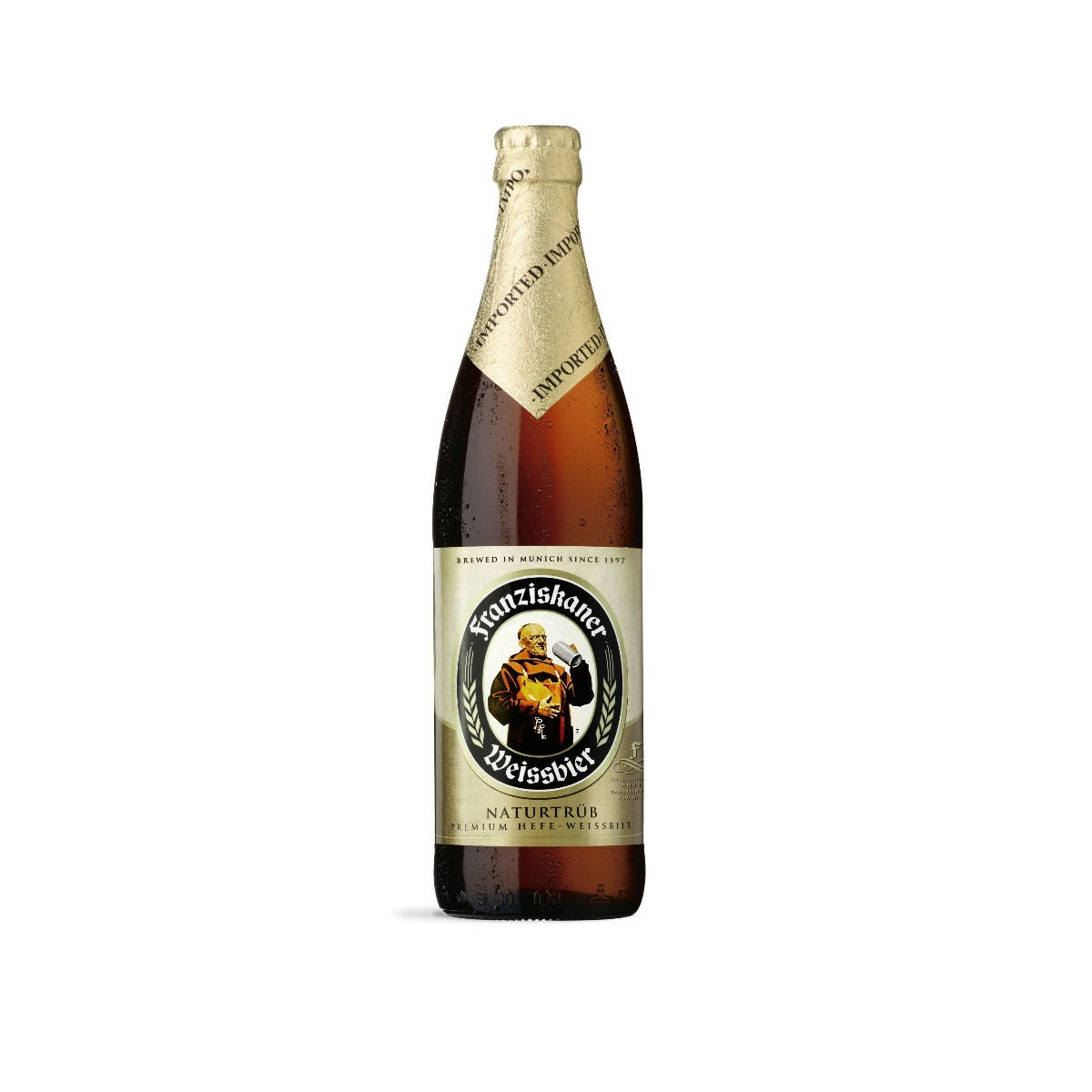 Franziskaner Hefe Weisse Naturtrub 20x50cl btl. 5%