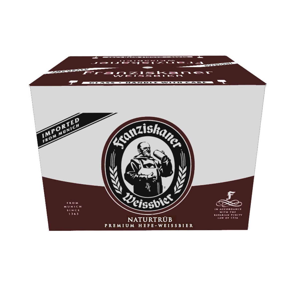 Franziskaner Hefe Weisse Naturtrub 20x50cl btl. 5%
