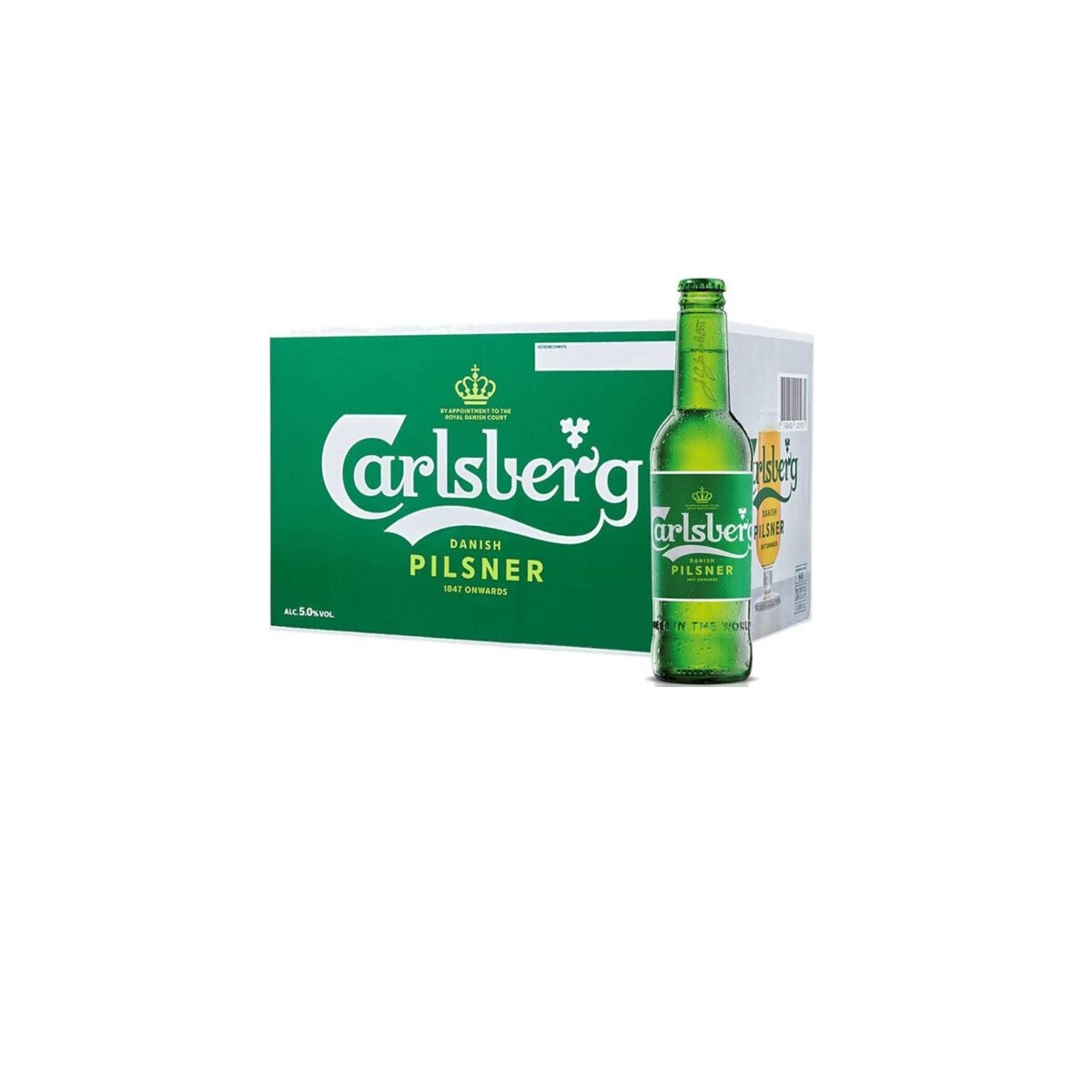 Carlsberg Green 24x33cl LN btl. 5%