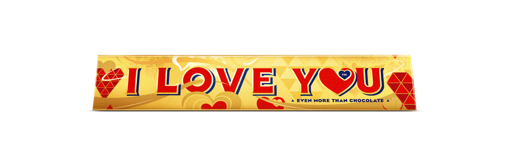 Toblerone Milk Messages Bar