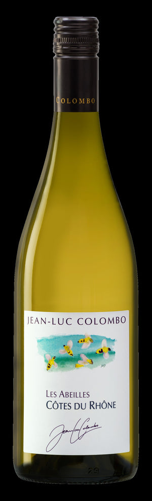 JEAN-LUC COLOMBO COTES DU RHONE "LES ABEILLES" BLANC