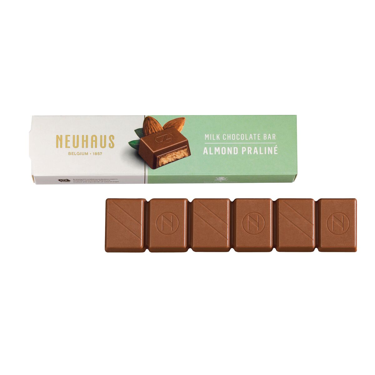 NH BAR MILK ALMONDS PRALINE 50G