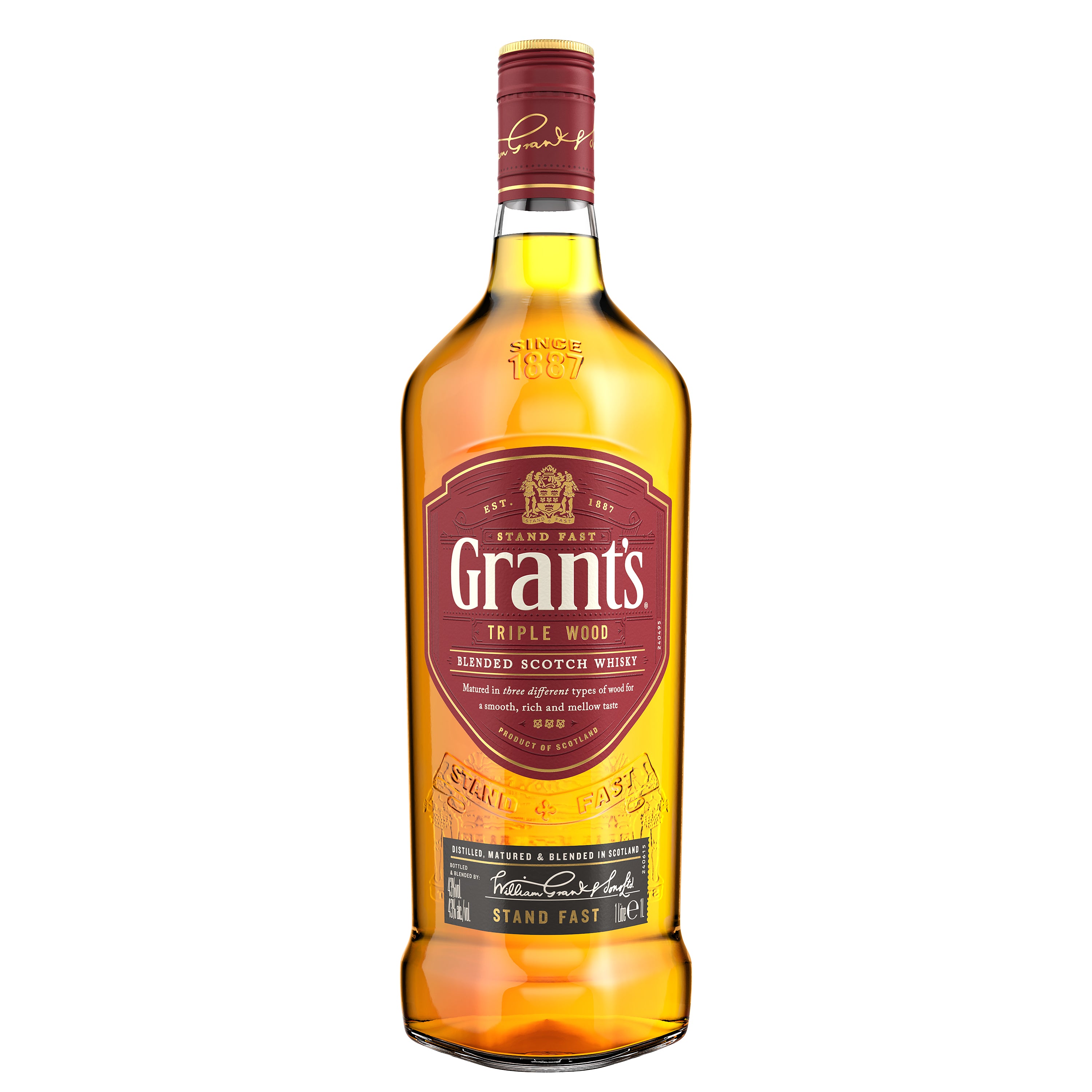 Grants Triple Wood 43% ABV