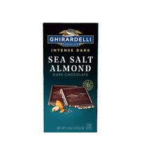 Ghirardelli Sea Salt Almond Dark Chocolate Intense Dark Bar