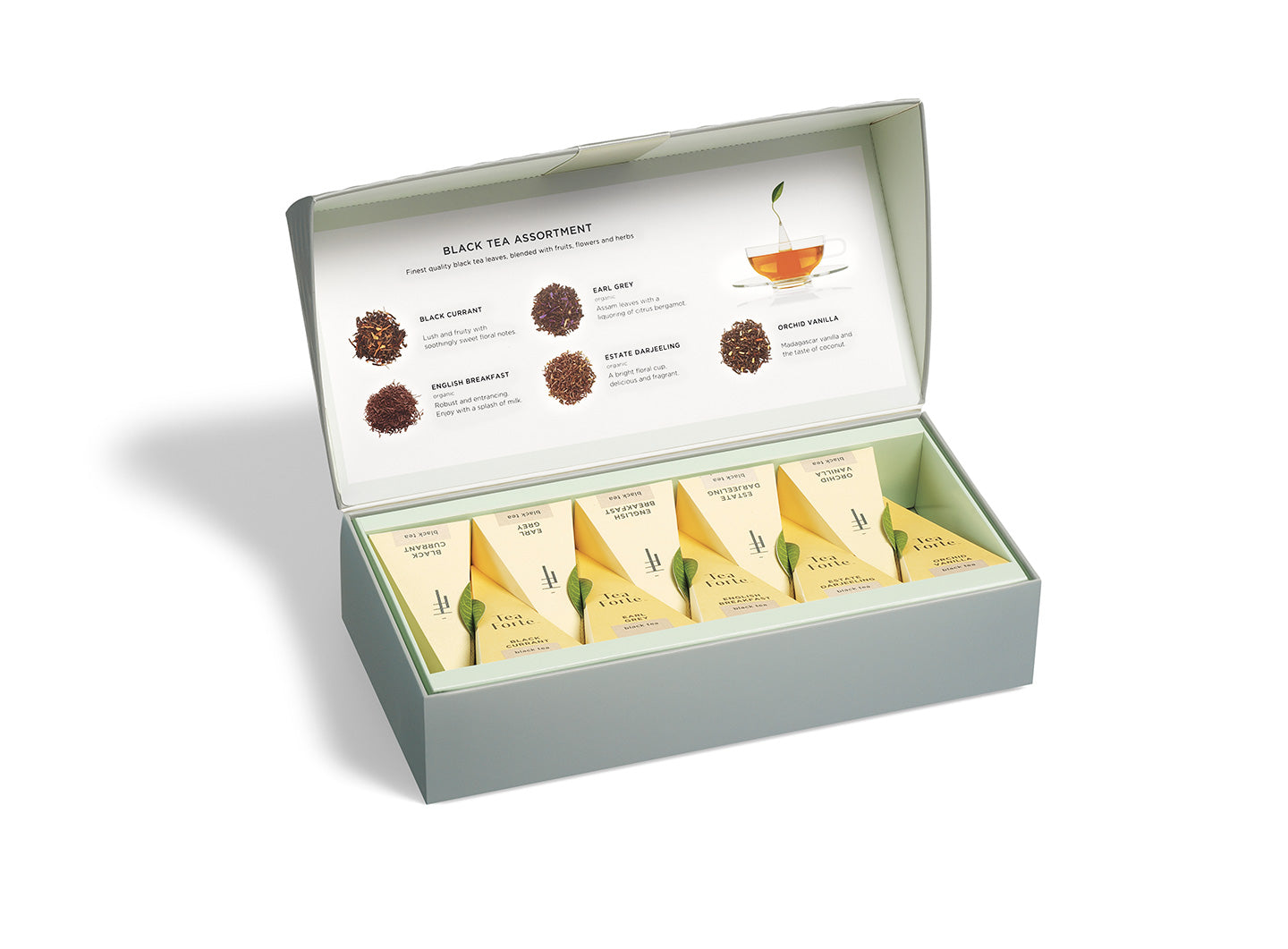 TEA FORTE PETITE PRESENTATION BOX BLACK TEA ASSORTMENT