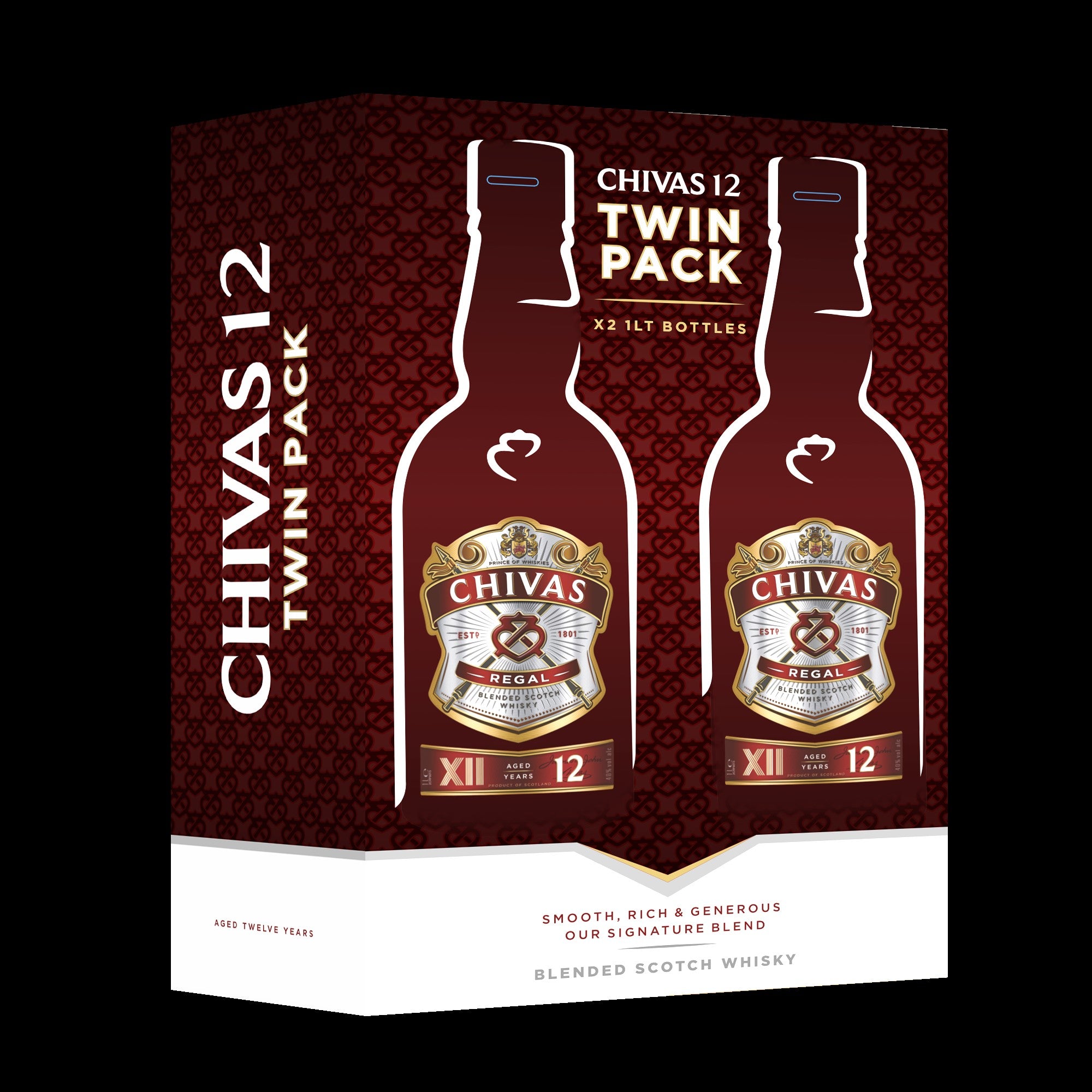 Chivas Regal 12 YO Twin Pack 2x1L