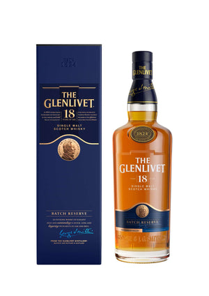 The Glenlivet Single Malt Scotch Whisky 18YO 1L