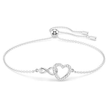 HYPERBOLA:BRACELET SIMPLE CRY/RHODIUM M