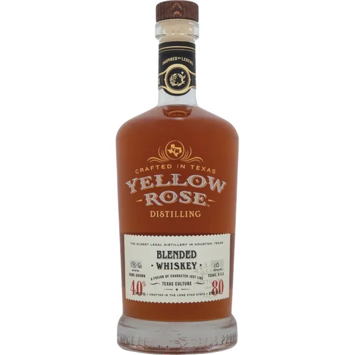 YELLOW ROSE BLENDED WHISKEY 