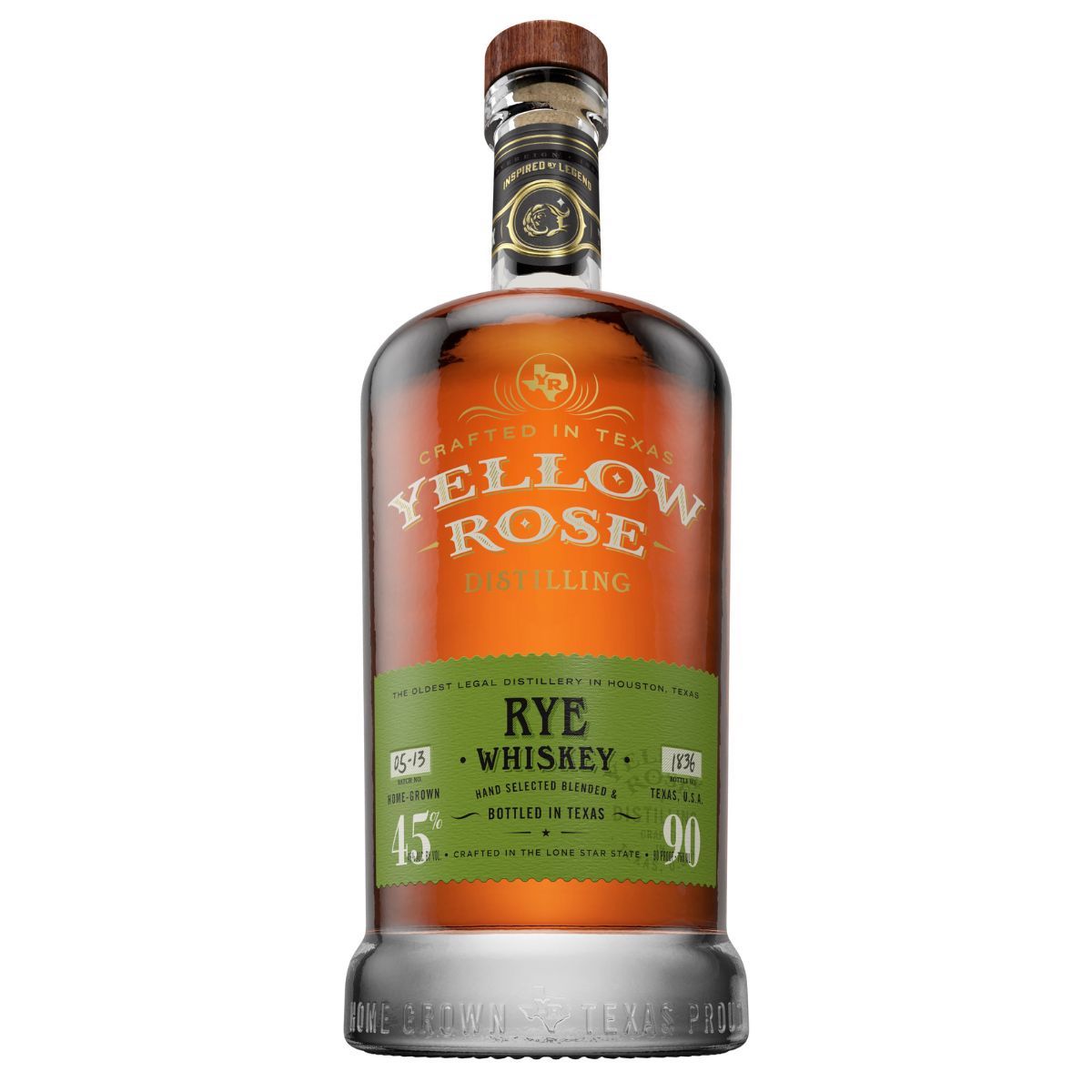 YELLOW ROSE RYE WHISKEY