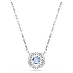 SELF SERVICE: UNA:NECKLACE CZFU/CRY/RHODIUM