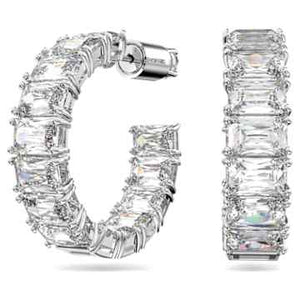 MATRIX:PE HOOP CLEAR WHITE/RHODIUM