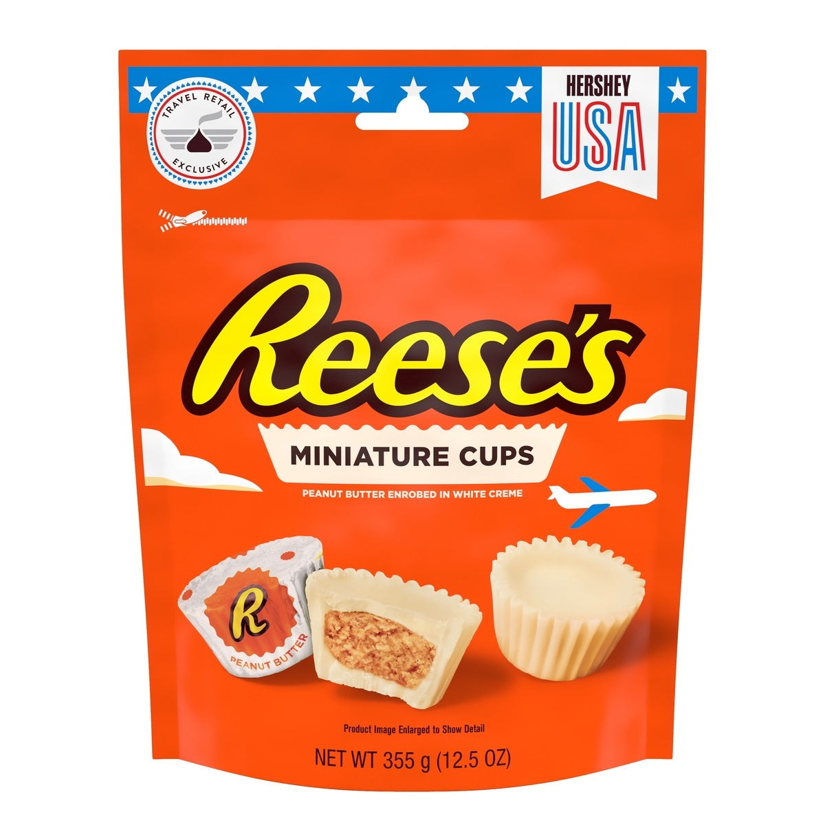 Reese's White Peanut Butter Cup Miniatures Candy Pouch