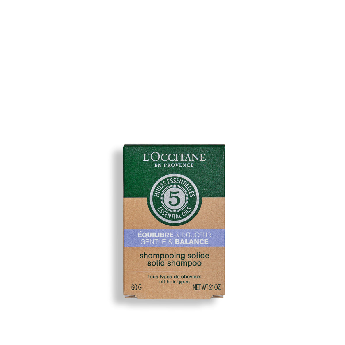 Gentle & Balance Solid Shampoo 60Gr