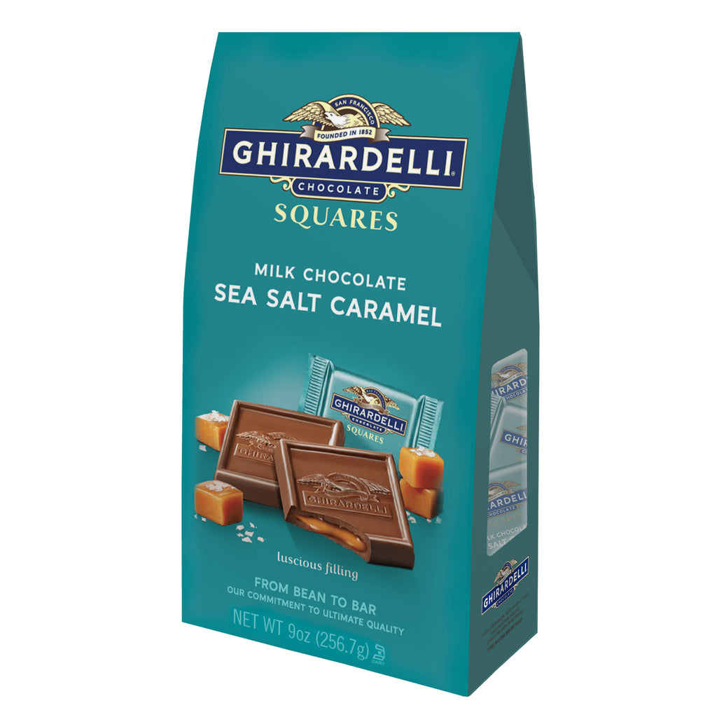 Ghirardelli Milk Chocolate Sea Salt Caramel Large Bag 