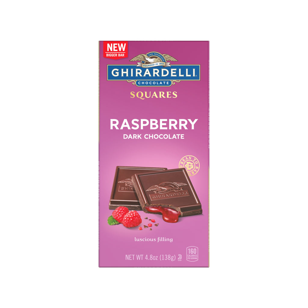 Ghirardelli Raspberry Dark Chocolate Squares Bar