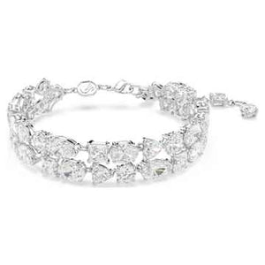 RE MESMERA:BRACELET DB CRY/RHODIUM M