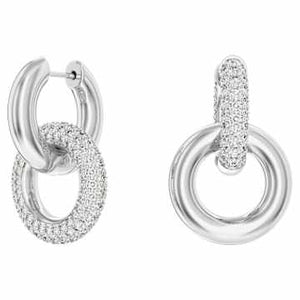 DEXTERA:EARRING INTERLINKED CRE/RHODIUM