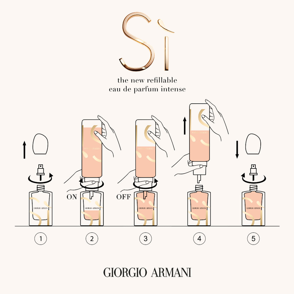 Sì Eau de Parfum Intense Refillable