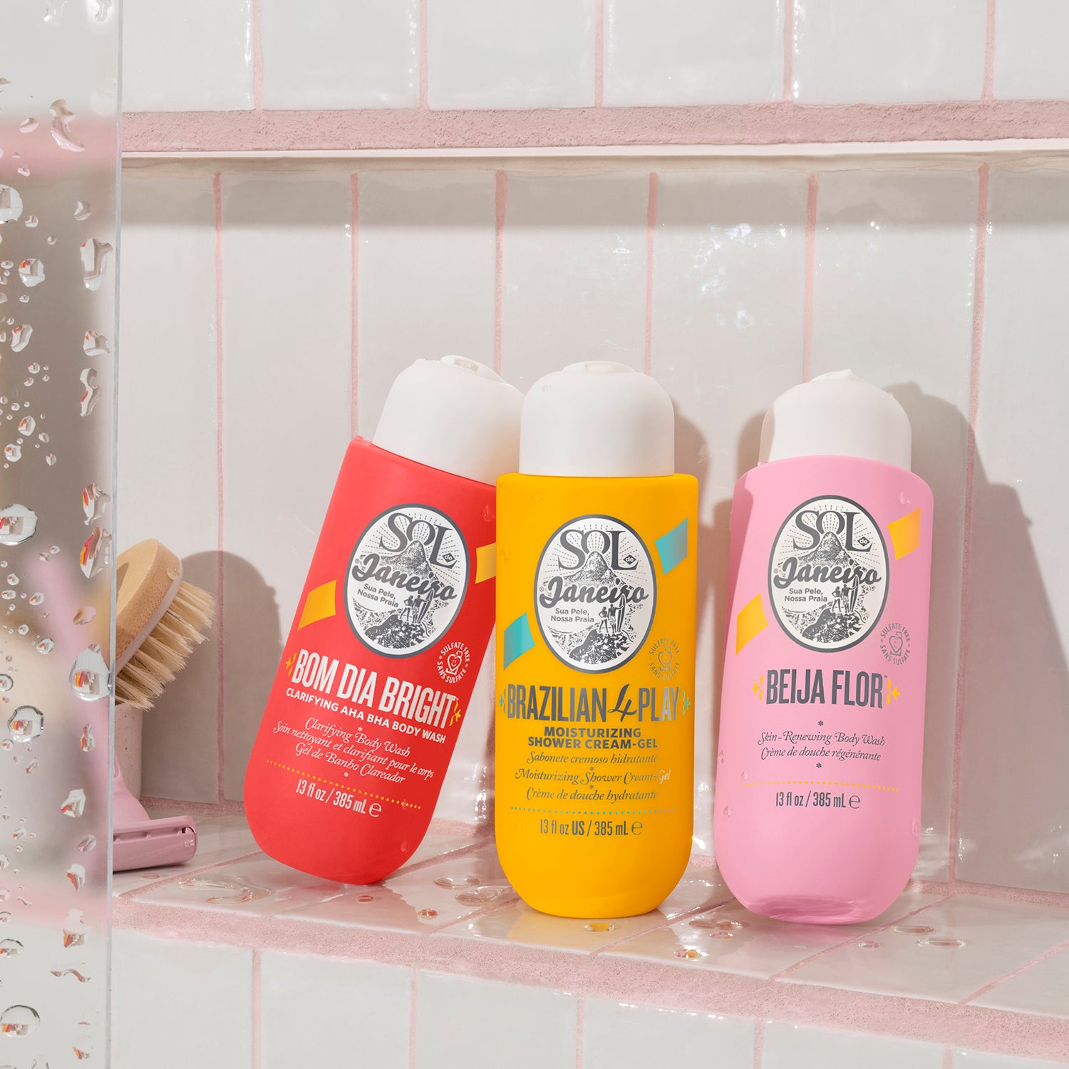 BRAZILIAN 4 PLAY MOISTURIZING SHOWER CREAM-GEL