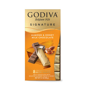 SIGNATURE ALMOND & HONEY MILK CHOCOLATE 8pc