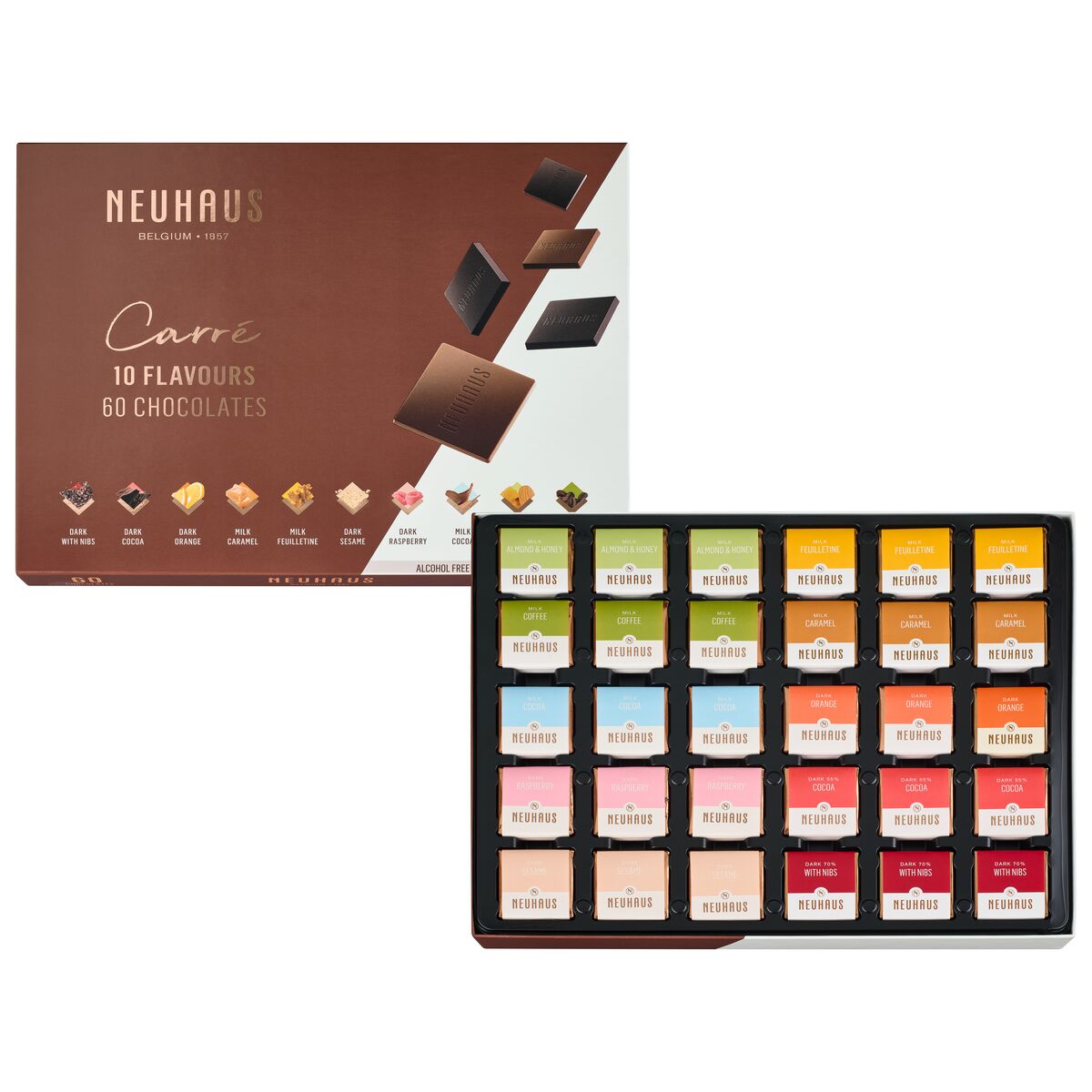 NH LE CARRE 10 FLAVORS 60PCS
