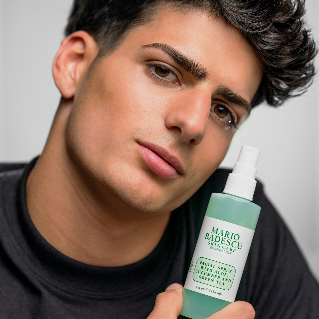 FACIAL SPRAY W/ ALOE, CUCUMBER & GREEN TEA