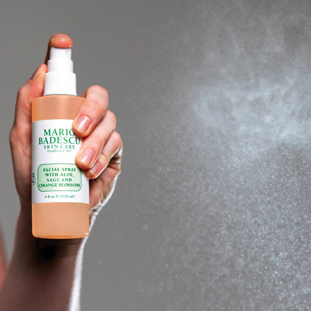 FACIAL SPRAY W/ ALOE,SAGE & ORANGE BLOSSOM