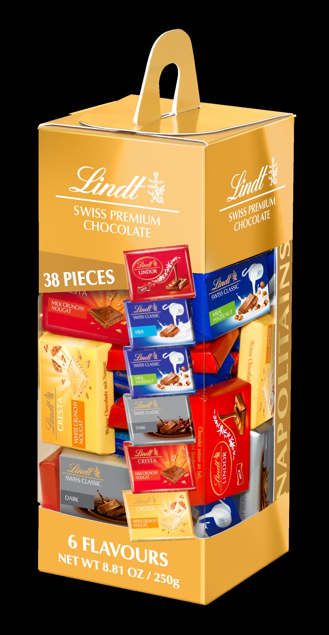 Lindt Assorted Napolitains Carrier Box