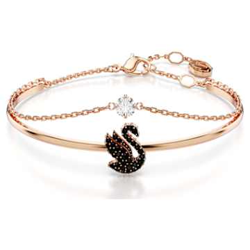 SWAN:SOFT BANGLE/ROSE GOLD M