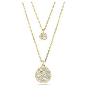 SUBLIMA:PENDANT S LAYER CRY/GOLD