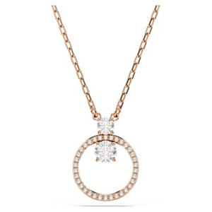 SELF SERVICE: CONSTELLA:PENDANT WHITE/ROSE GOLD