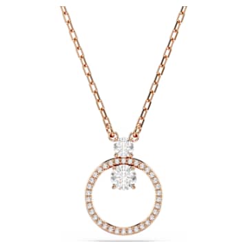 SELF SERVICE: CONSTELLA:PENDANT WHITE/ROSE GOLD