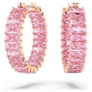 SELF SERVICE: MATRIX:EARRING HOOP PIN/ROSE GOLD