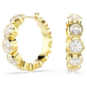 IMBER:PE MN HOOP WHITE/GOLD