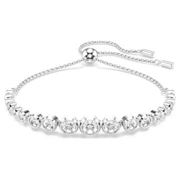 IMBER:BRACELET ROUND CRY/RHODIUM M