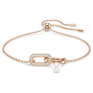 CONSTELLA:BRACELET WHI/ROSE GOLD M