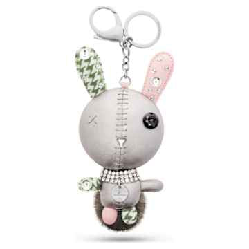 MATHILDE:BAG CHARM GREY/STS