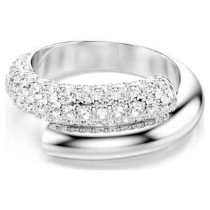 DEXTERA:RING CRY/RHODIUM 55
