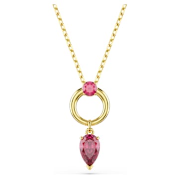MESMERA:PENDANT RED/GOLD