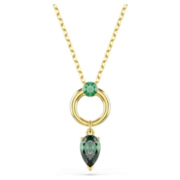 MESMERA:PENDANT GRE/GOLD