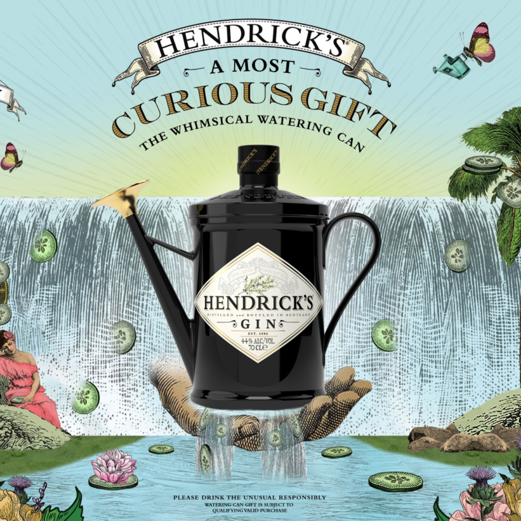 Hendrick's Whimsical Watering Can